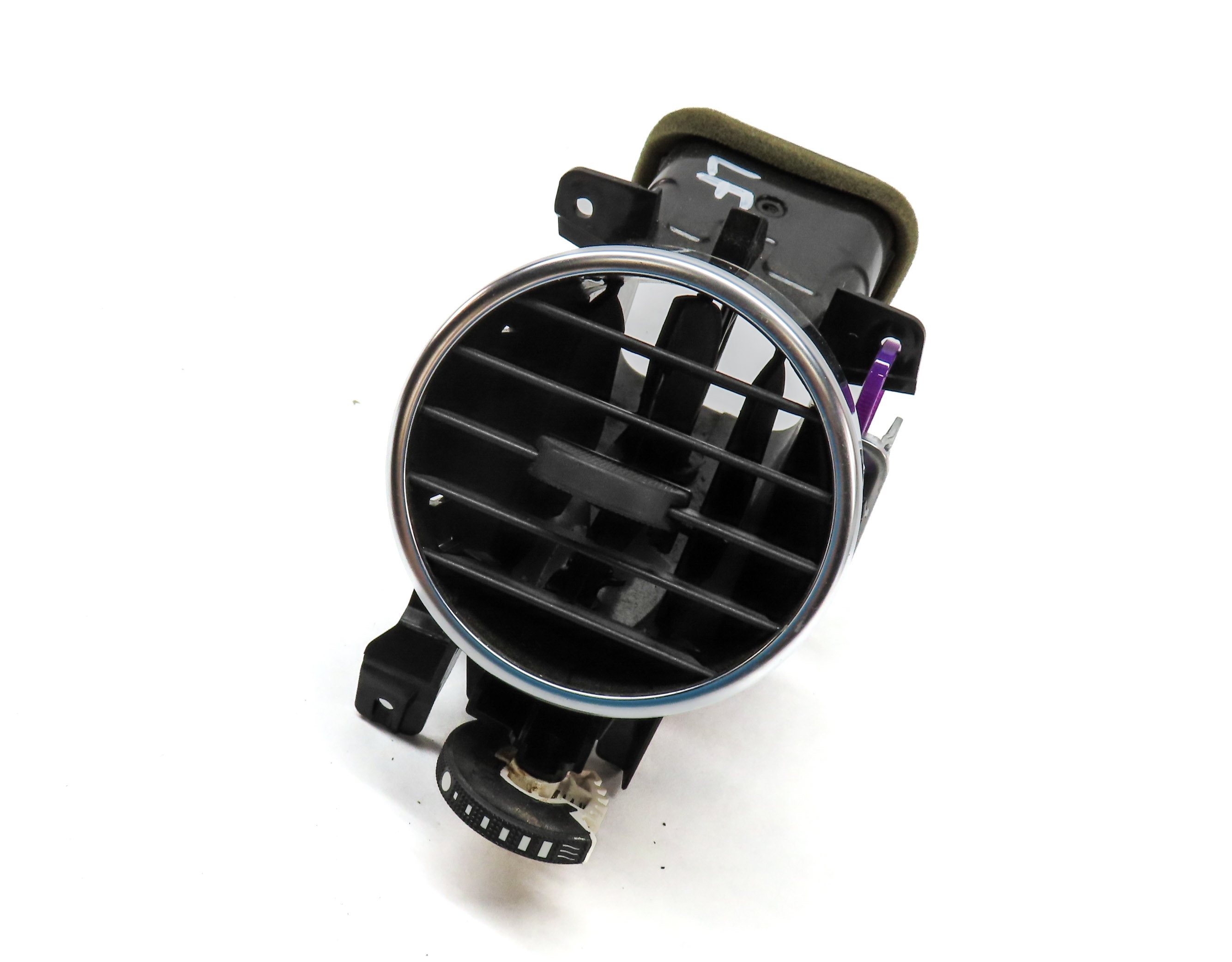 10 LAND ROVER LR4 L319 FRONT LEFT DRIVER DASH HEAT AIR AC VENT (Black & Silver) — exact item pictured